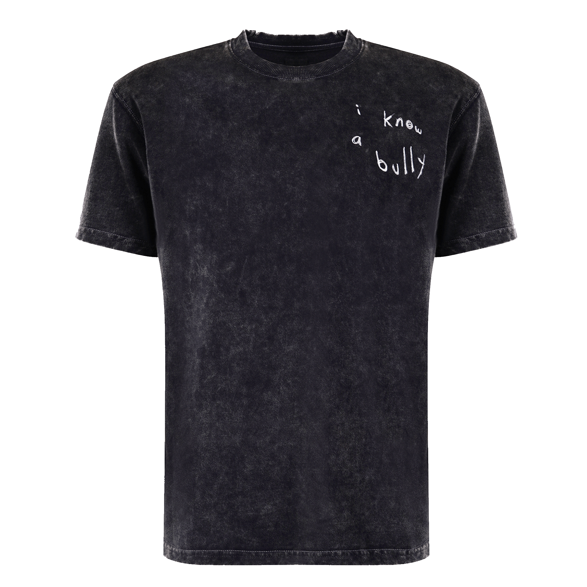 MEAN STREETS UNISEX TEE CHARCOAL