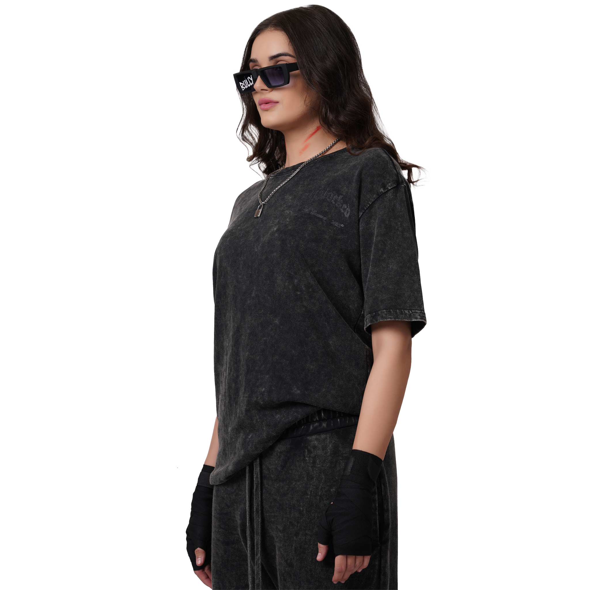CREW TSHIRT CHARCOAL