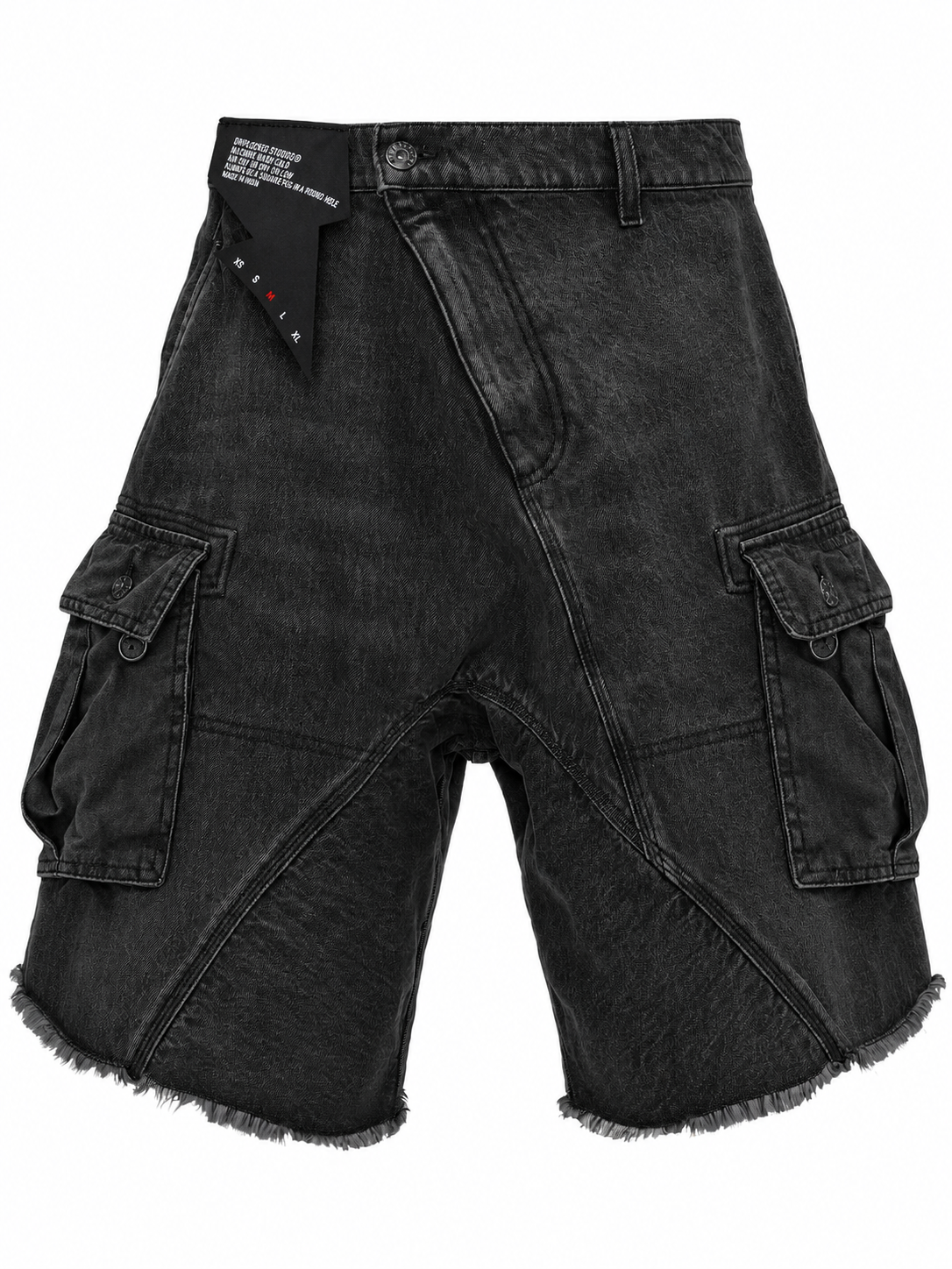 Diagonal Fly Jorts