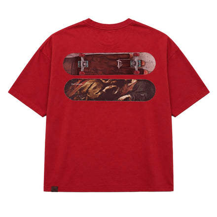 RED COURTESIES TEE
